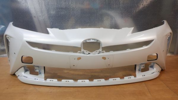 HDT5Xc03★ZVW51★ZVW55★50系★プリウス★後期★★純正フロントバンパー★★52119-47978★パール★拍卖