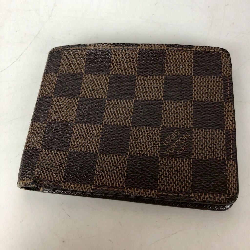 LOUIS VUITTON ルイヴィトン ポルトフォイユ・ミュルティプル ダミエ 送料無料 人気 ブランド ハイブランド 鑑定済拍卖