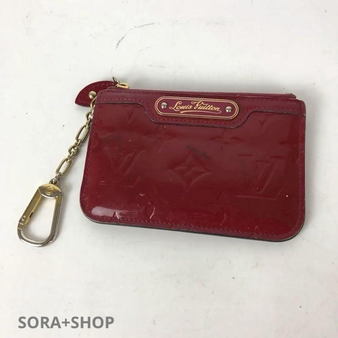 LOUIS VUITTON ルイヴィトン ヴェルニ ポシェットクレ コインケース 送料無料 人気 ブランド ハイブランド 鑑定済拍卖