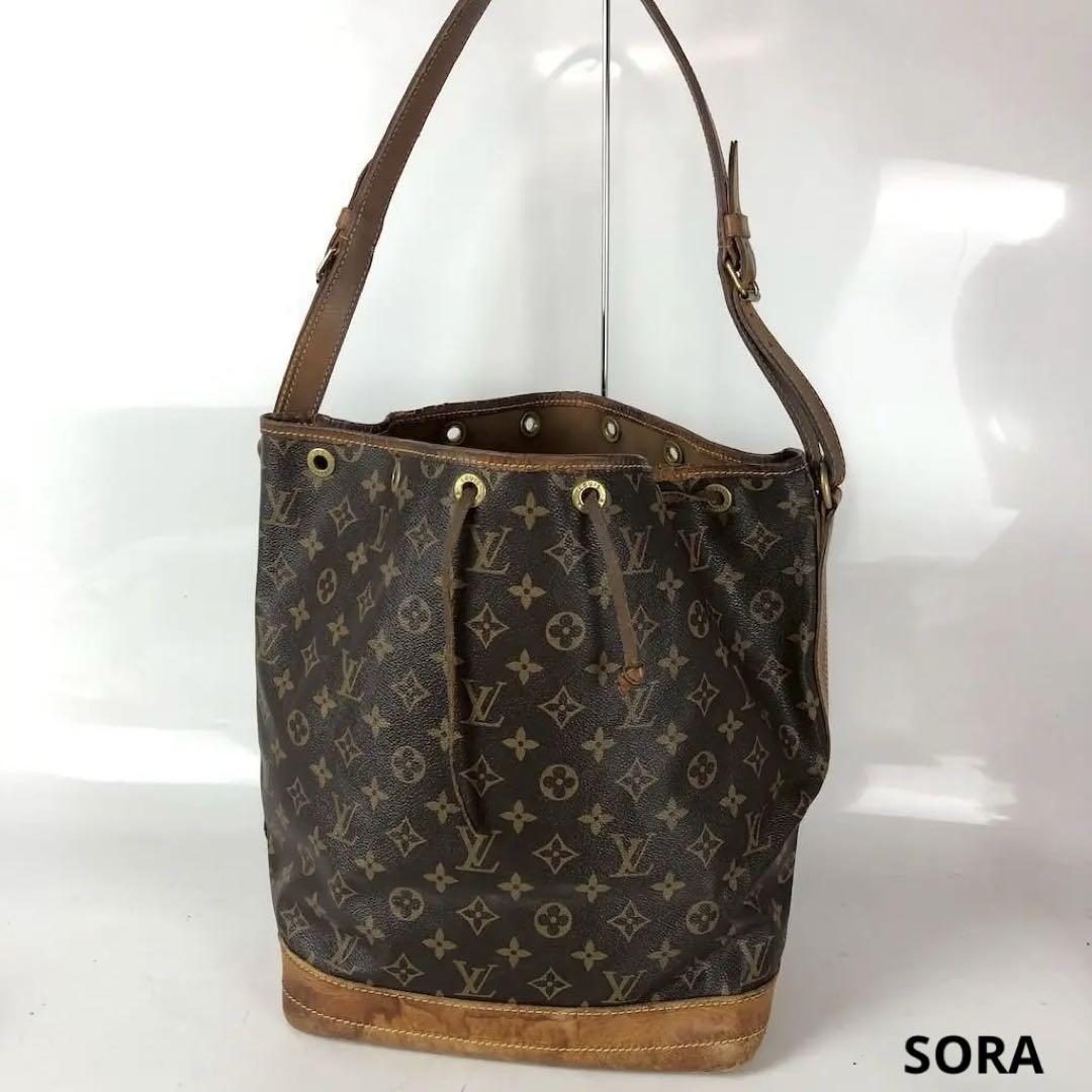 LOUIS VUITTON ルイヴィトン モノグラム ノエ ショルダーバッグ 送料無料 鑑定済み 定番人気 ハイブランド拍卖