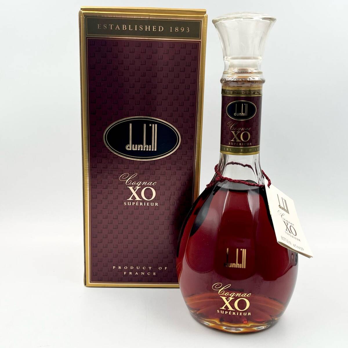 K641★未開栓 DUNHILL/ダンヒル ブランデー 容量700ml アルコール40% コニャック XO スペリオール拍卖