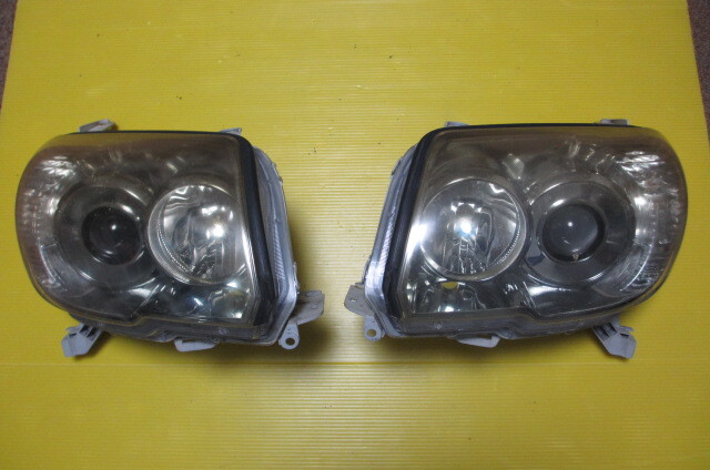 トヨタ 純正 ハイラックスサーフ 後期 ヘッドライト 左右セット TRN 210 215拍卖