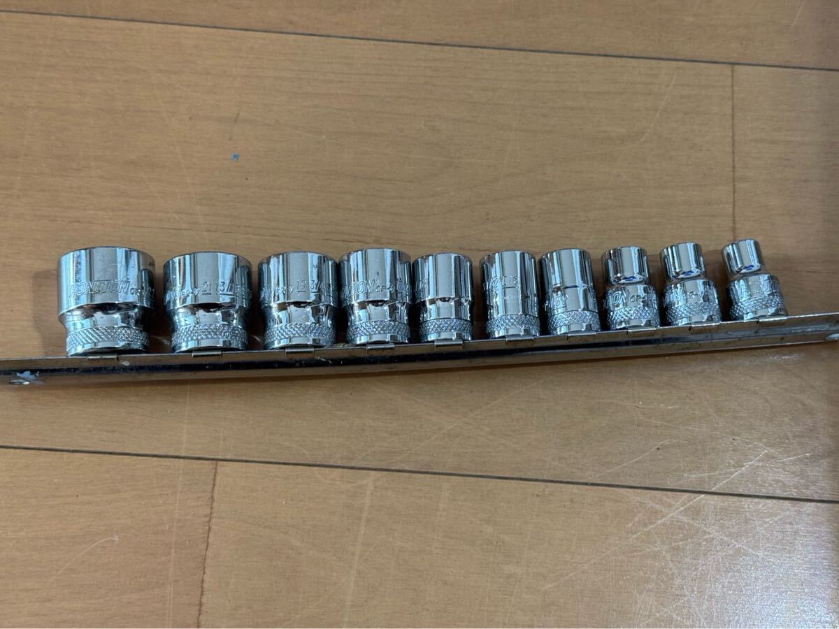 ホニトン HONITON インチ ソケットセット 10個セット インチソケット【中古】拍卖