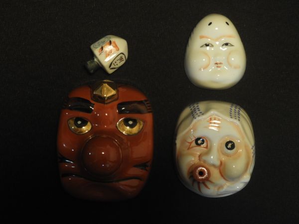 ぐい呑 座興杯 (ざきょうはい) ゲーム 酒器 天狗 ちょっとこ お福 駒 / 冷酒 燗酒 【送料無料】拍卖