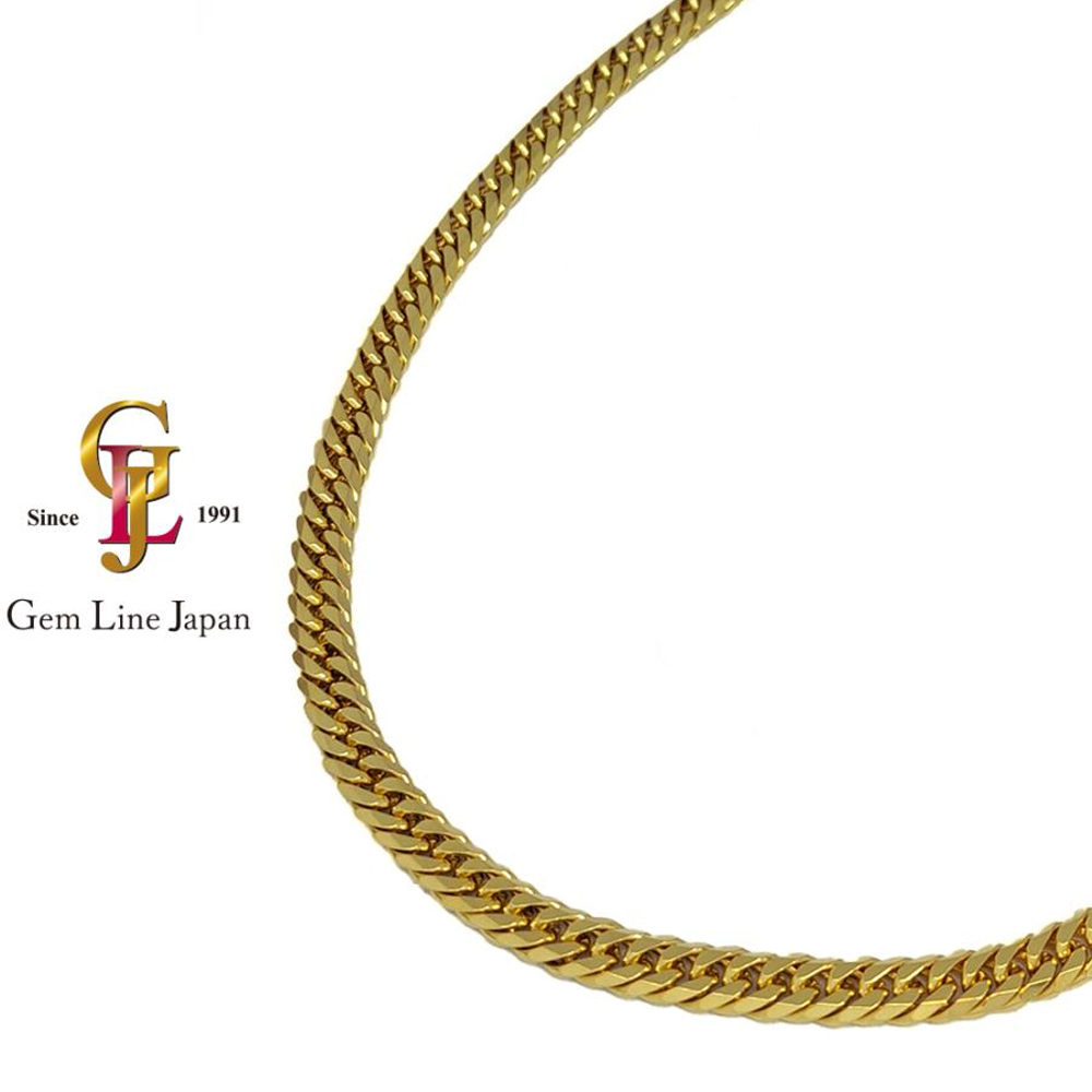 喜平 ネックレス K18 50.50g 51cm 6面 ダブル拍卖