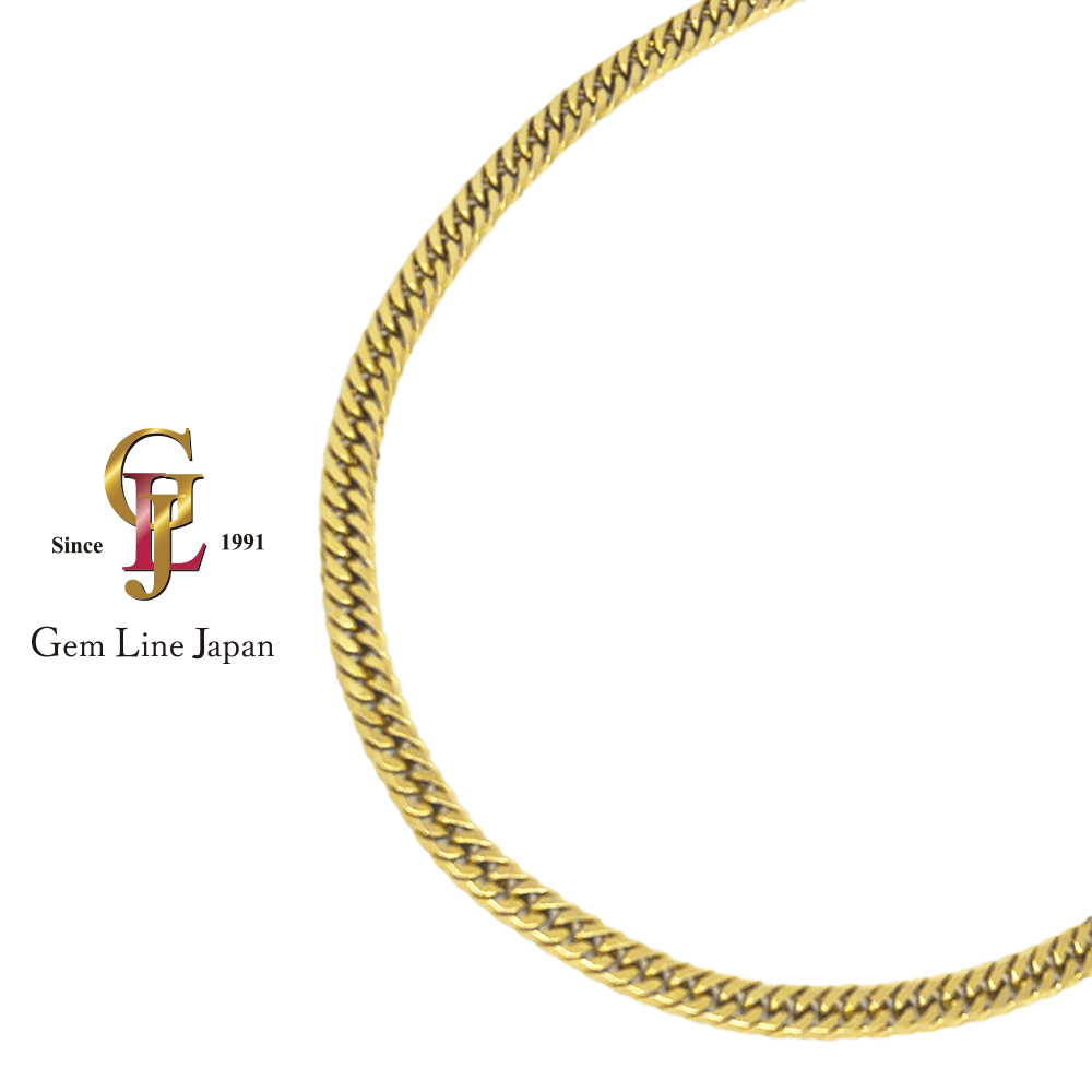 K18 6面ダブル 喜平 ネックレス 50.26g 50cm拍卖