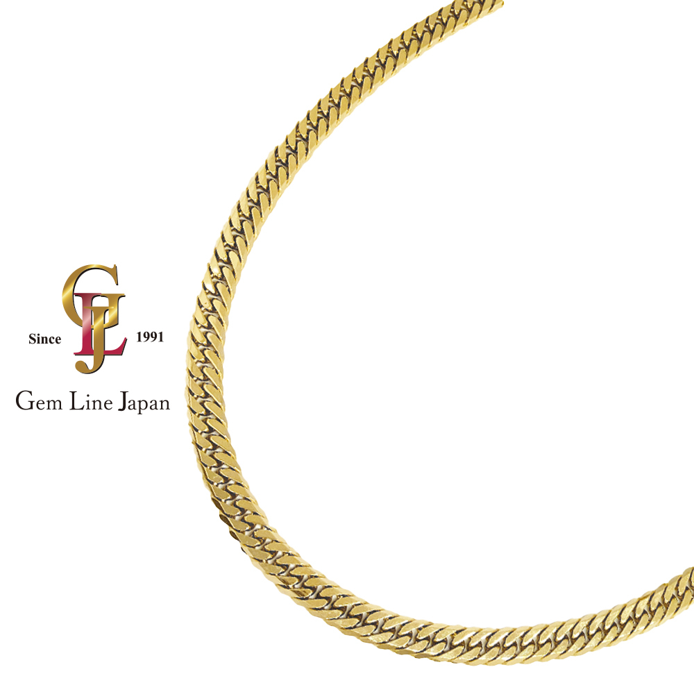 K18 6面ダブル 喜平 ネックレス 52.08g 50cm拍卖