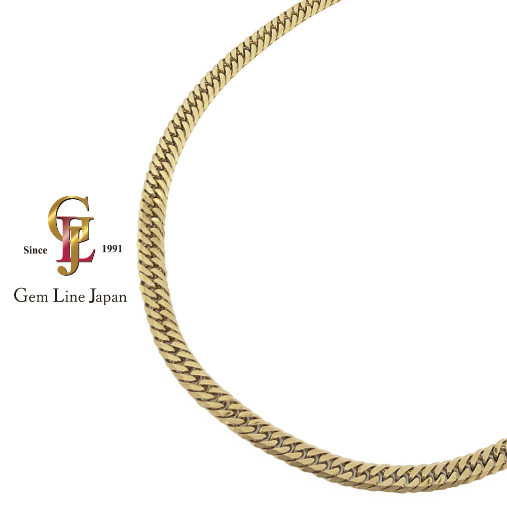 K18 6面ダブル 喜平 ネックレス 50.57g 50cm拍卖