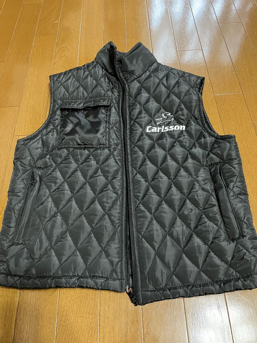 ドイツ カールソン  メルセデスチューナーダウンベスト ブラック メンズ Mサイズ 中古品ですが、美品です。拍卖