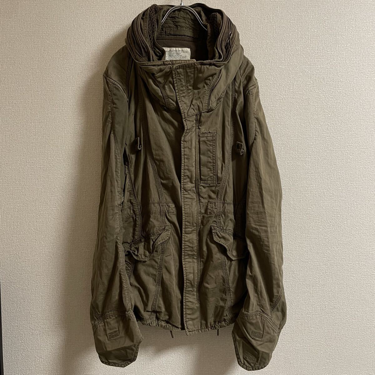 goa g.o.a vintage military gimmick bono jacket archive 00's y2k アーカイブ ゴア ミリタリー ギミック ビックフード ボノ ジャケット 拍卖