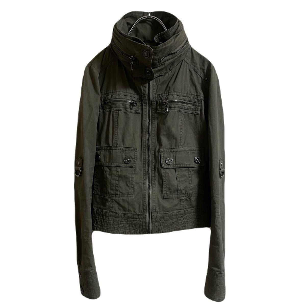 CECIL MCBEE vintage military gimmick bono jacket archive 00's y2k ミリタリー ギミック ビックフード ボノ ジャケット ベスト ギャル拍卖