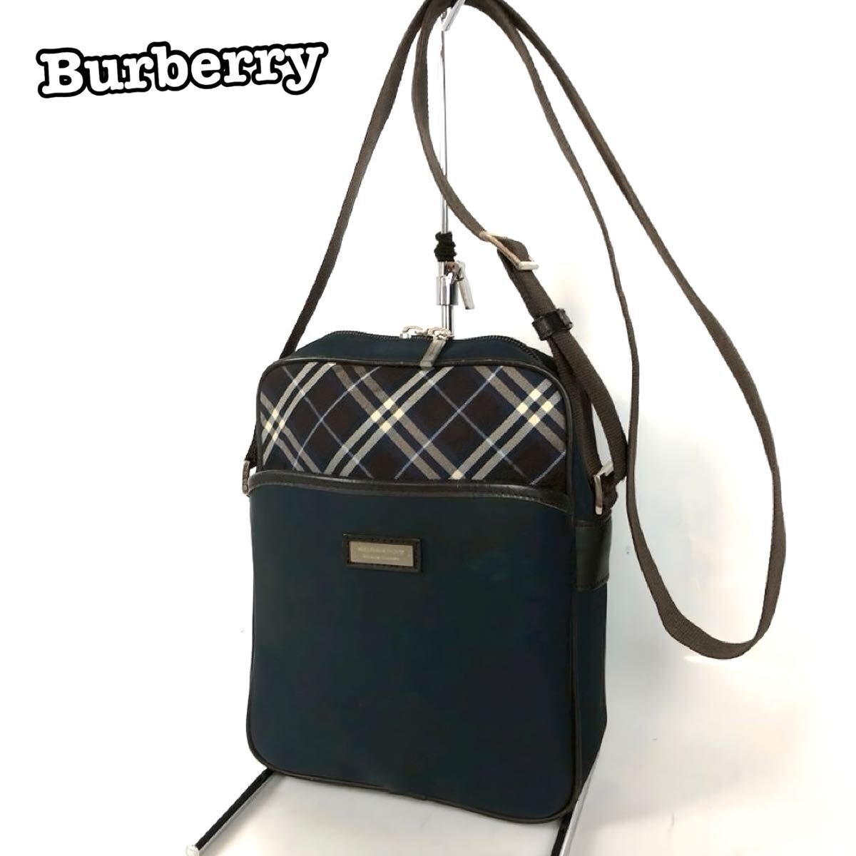 BURBERRY BLACK LABEL バーバリー ブラックレーベル ショルダーバッグ メンズ ブランド bag 送料無料拍卖