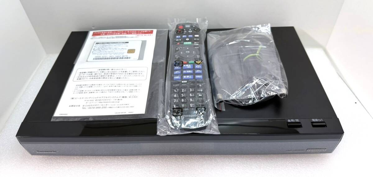 動作確認済 Panasonic パナソニック DMR-UBX8060 HDD/BDレコーダー チャンネル録画対応品 全新リモコン、B-CASカード、HDD、ファン 換裝 拍卖