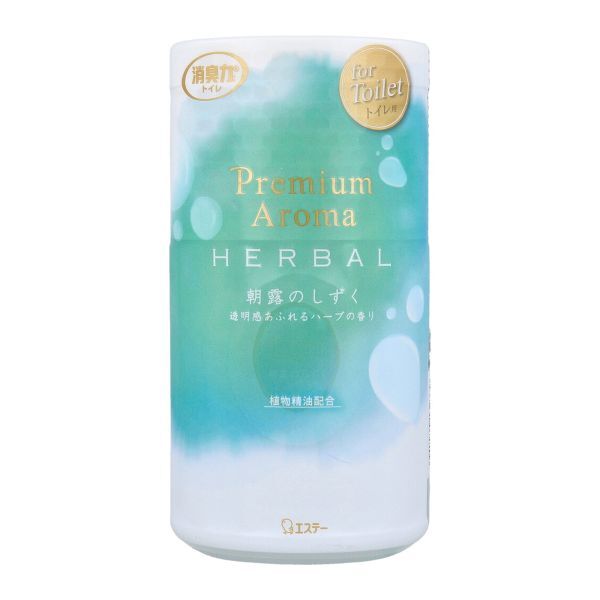 エステー トイレの消臭力 プレミアムアロマ 朝露のしずく 透明感あふれるハーブの香り 400mL X6個拍卖