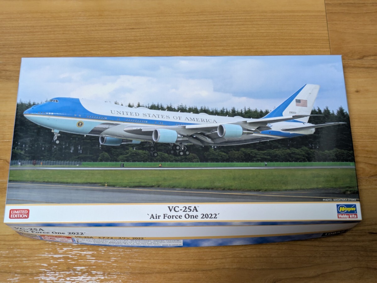 ハセガワ 1/200 ボーイング VC-25A エアフォースワン 2022 Airforce One拍卖