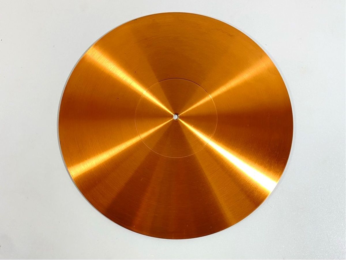 a3889 MICRO マイクロ CU-180 CU180 銅製 ターンテーブル シート拍卖