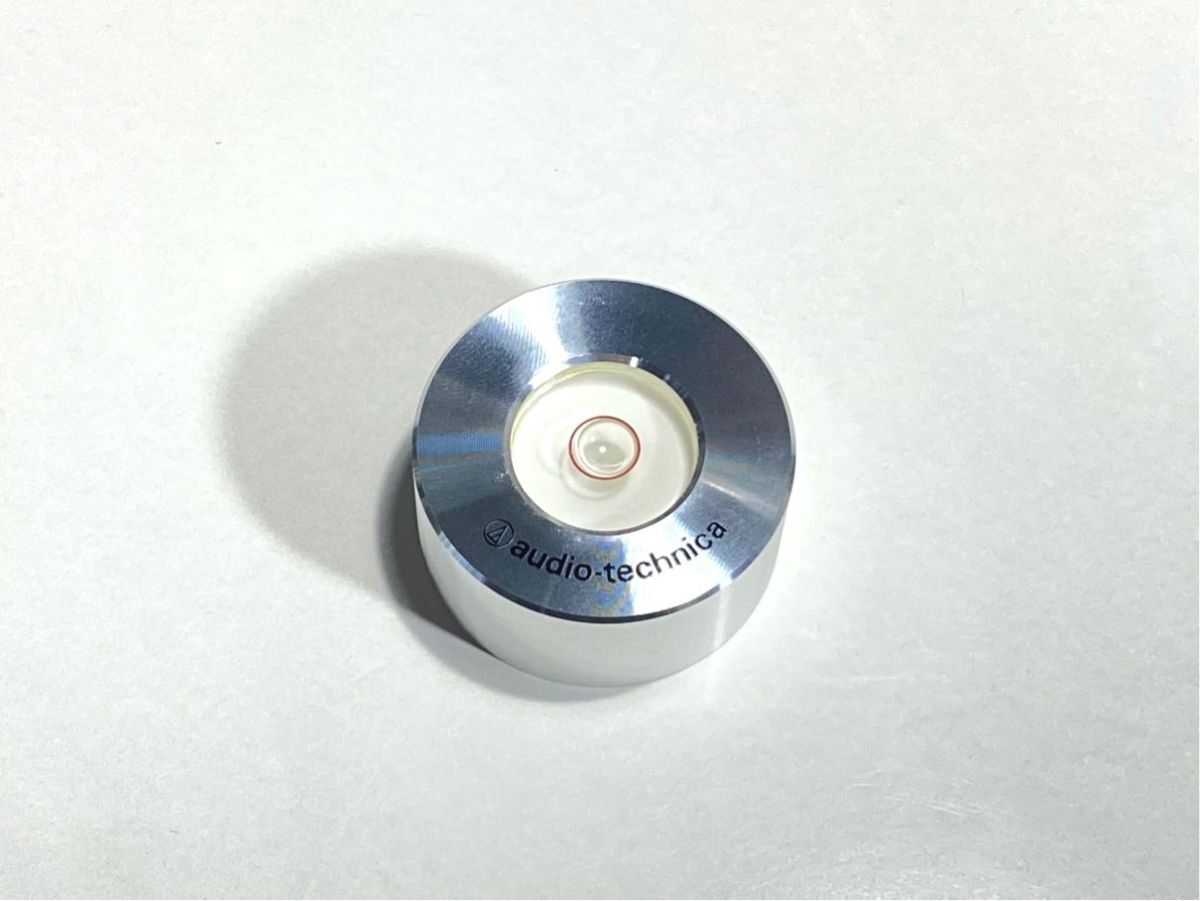 a4134 外観良好 audio-technica オーディオテクニカ AT-615 AT615 水準器 シルバー SILVER拍卖