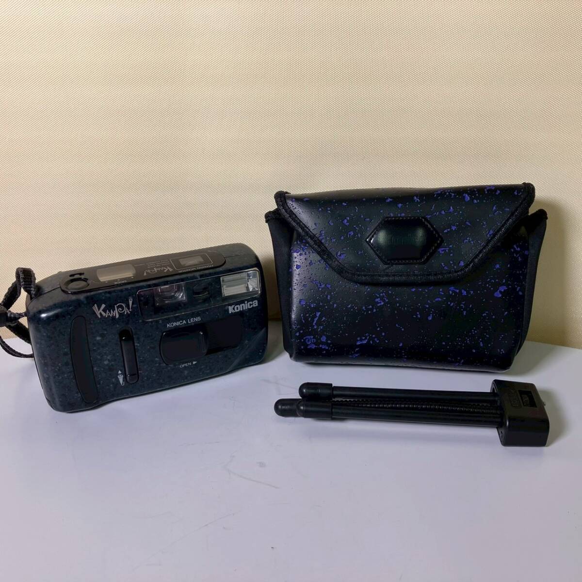 【あ218】コニカ KONICA KANPAI カメラ レンズ ジャンク 現状品 コンパクト フィルムカメラ拍卖