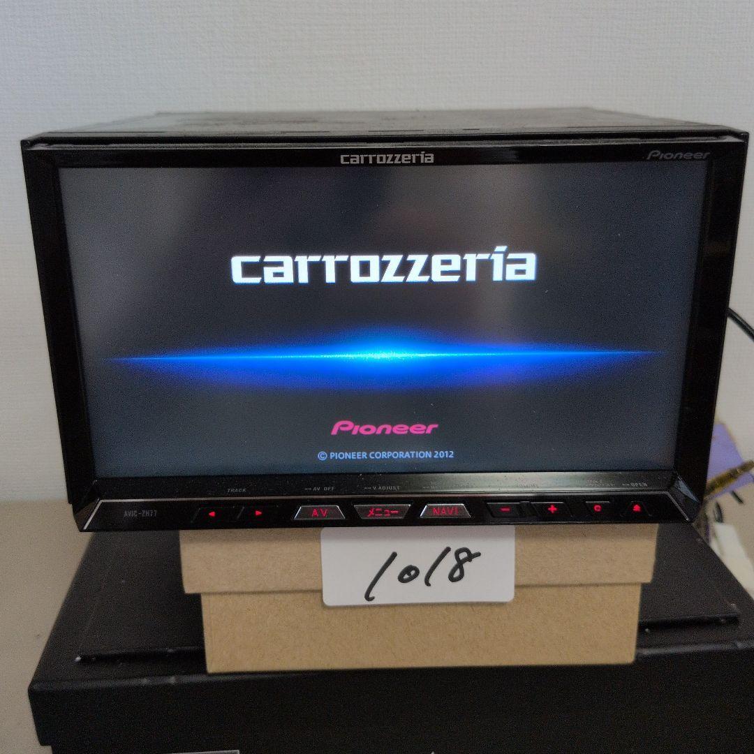 18 ディスク入りません。ジャンク品 カロッツェリア AVIC-ZH77拍卖