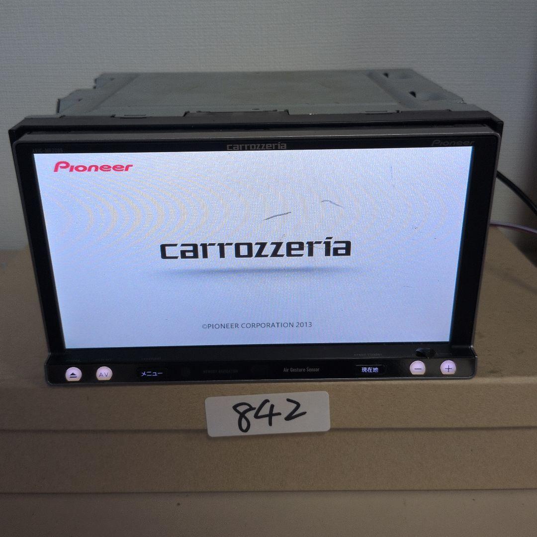 842 タッチパネルズレあり carrozzeria AVIC-MRZ099ナビ拍卖