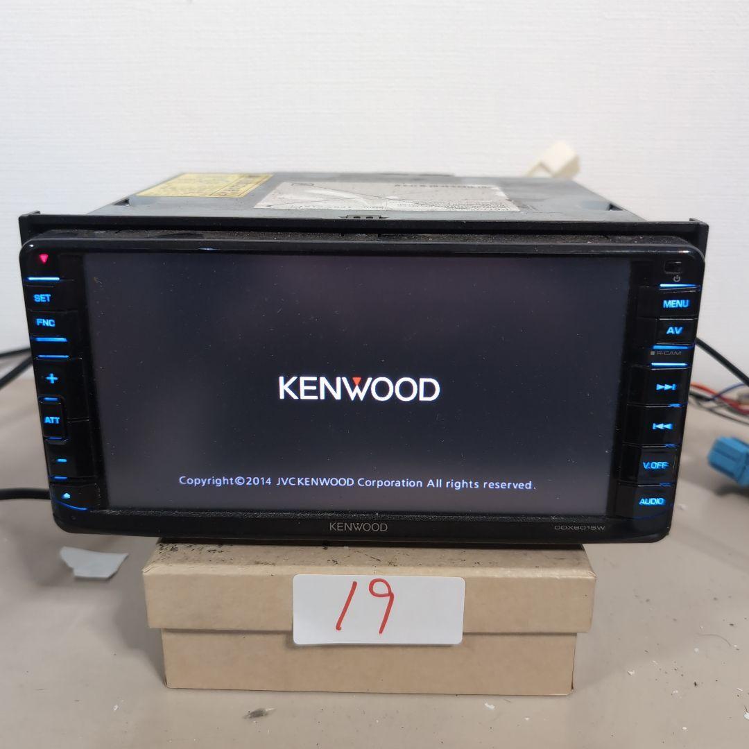 19 完 KENWOOD カーオーディオ 【DDX6015W】拍卖