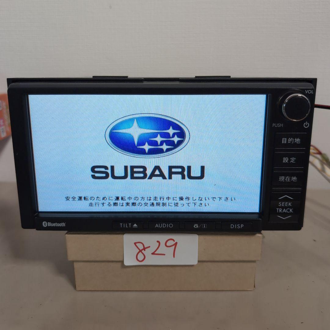 829 完 スバル カーナビ Bluetooth 7インチ 86271FJ100拍卖