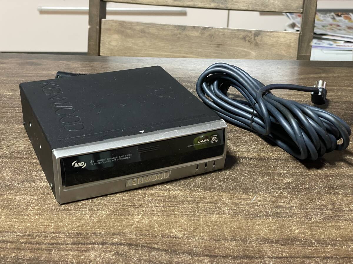 部品取りに□ケンウッド製1DIN 3MDチェンジャー KMD-C30FM 部品取りに拍卖