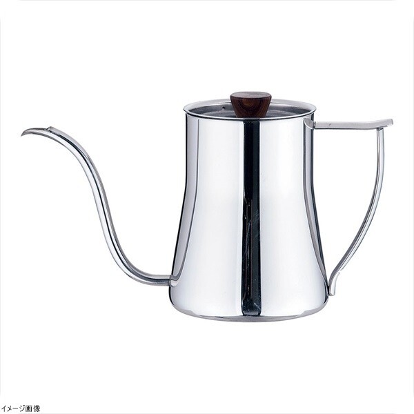 (18-8ステン)コーヒードリップポット 蓋付 550cc拍卖