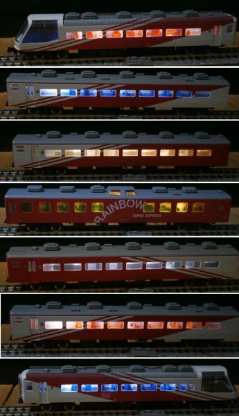 (客車編)  室内灯付 10-306  スーパーエクスプレスレインボー 12・14系 7両 セット KATO 〔カトー〕拍卖