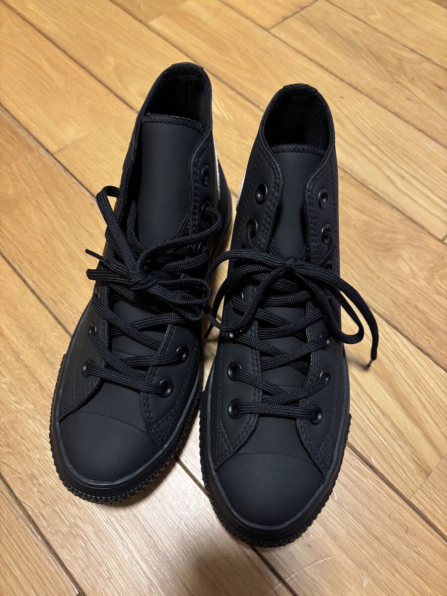 ◎新品未使用 靴 コンバース オルスター ハイカット マットブラック 黒 CONVERSE HI 23cm拍卖