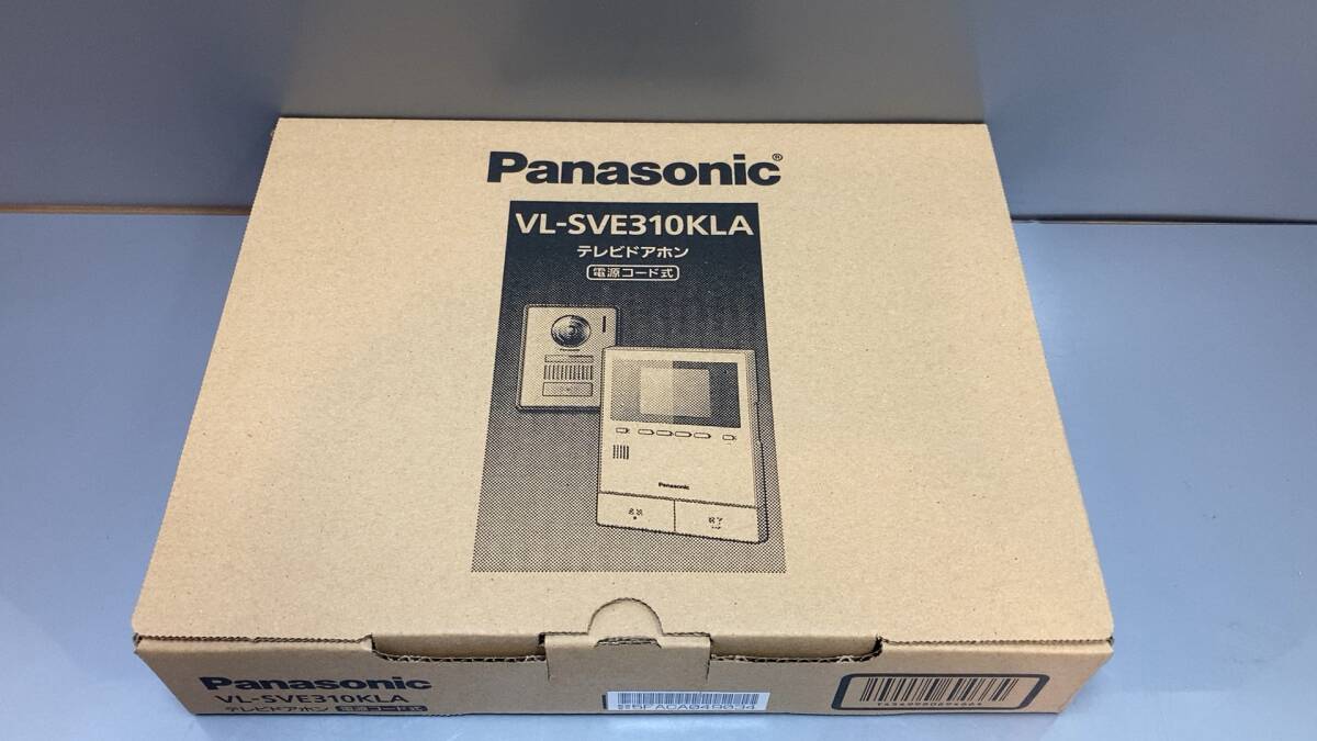 未使用品 2025年製 Panasonic テレビドアホン VL-SVE310KLA どこでもドアホン拍卖