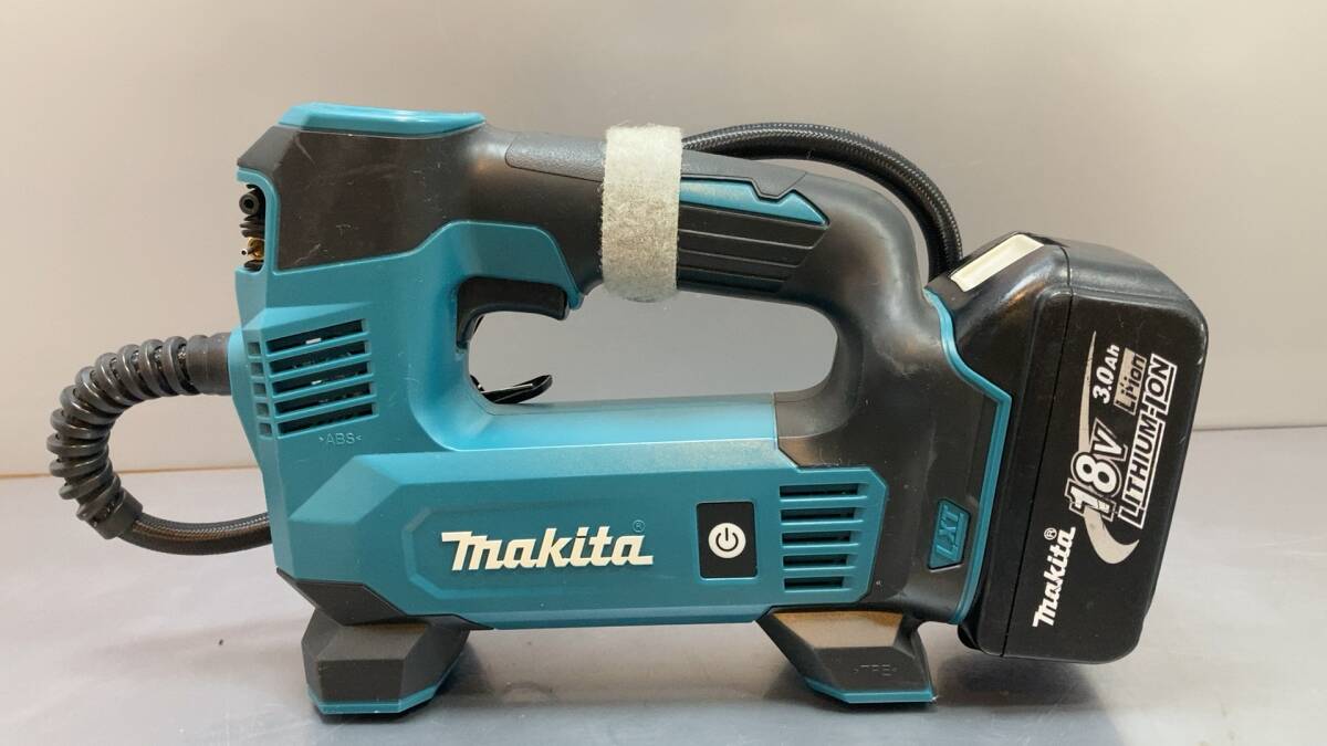makita 18v 3Ah 充電式空気入れ MP180D + 3Ahバッテリー×1個(充電回数:50回) セット拍卖