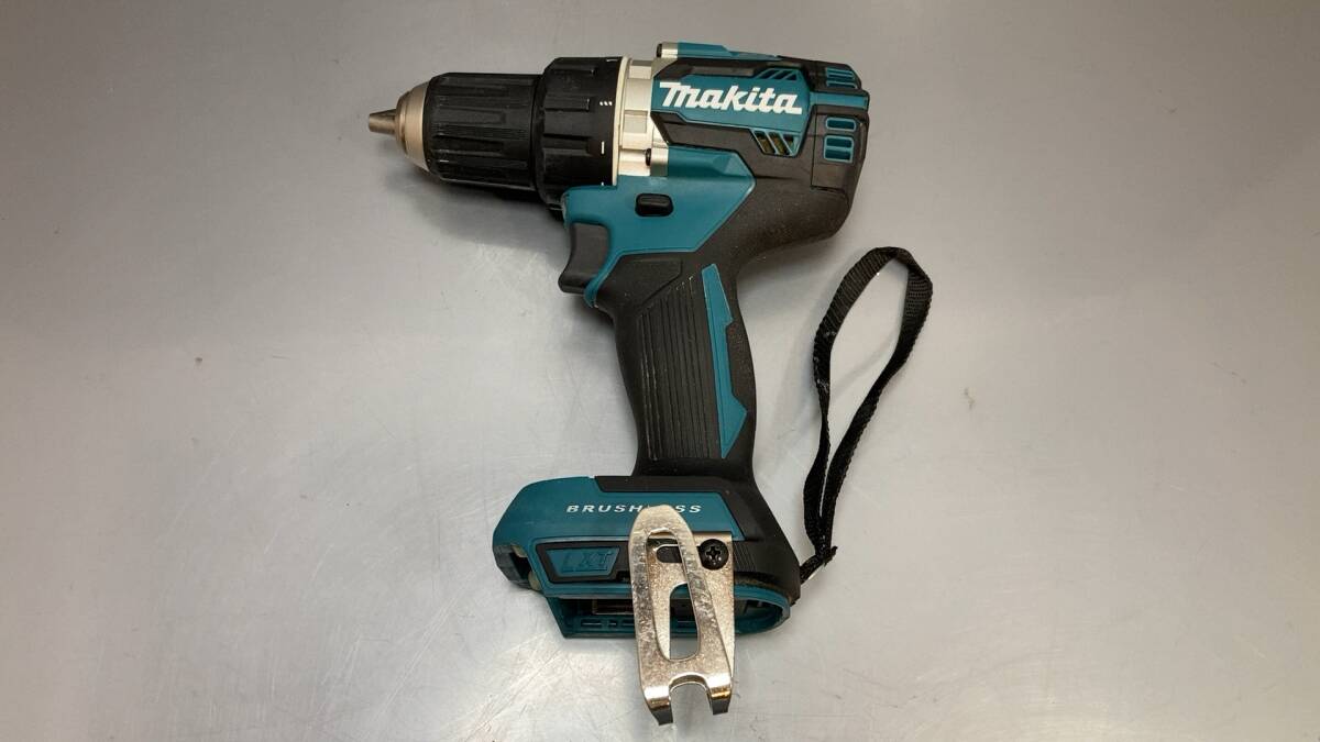 makita 18v 充電式ドライバドリル DF484D 動作品 全長172mmショートボディ 21段クラッチ+直結 LEDライト拍卖