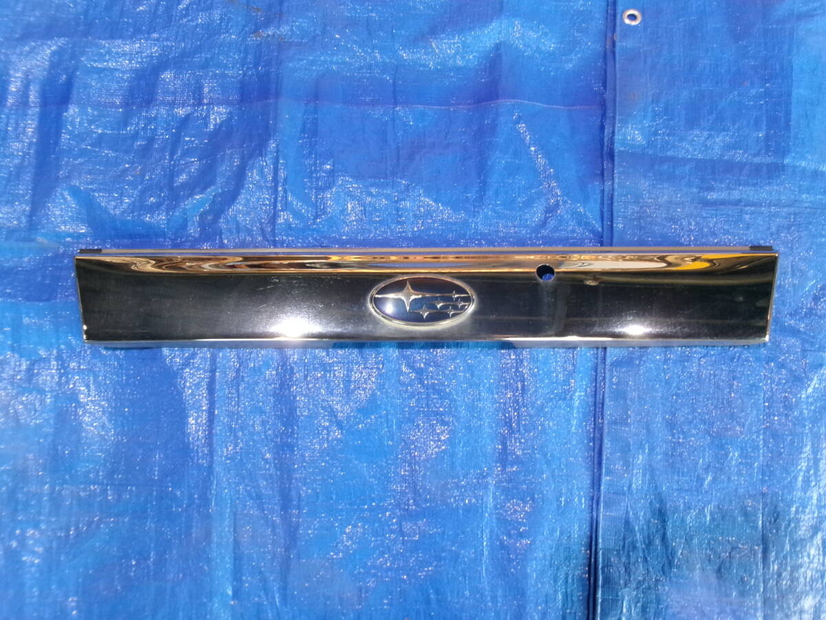 サンバー ディアス ワゴン バン リアガーニッシュ メッキ TV1/2 TW1/2拍卖