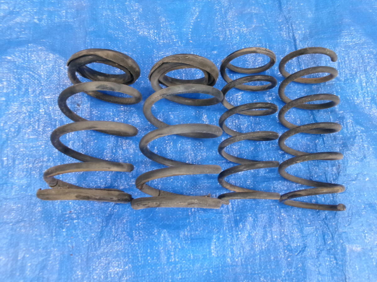 最終型 サンバー ディアスワゴン コイル スプリング セット 足回りサスペンション ちょっとローダウン TW1/2 TV1/2 TT1/2拍卖