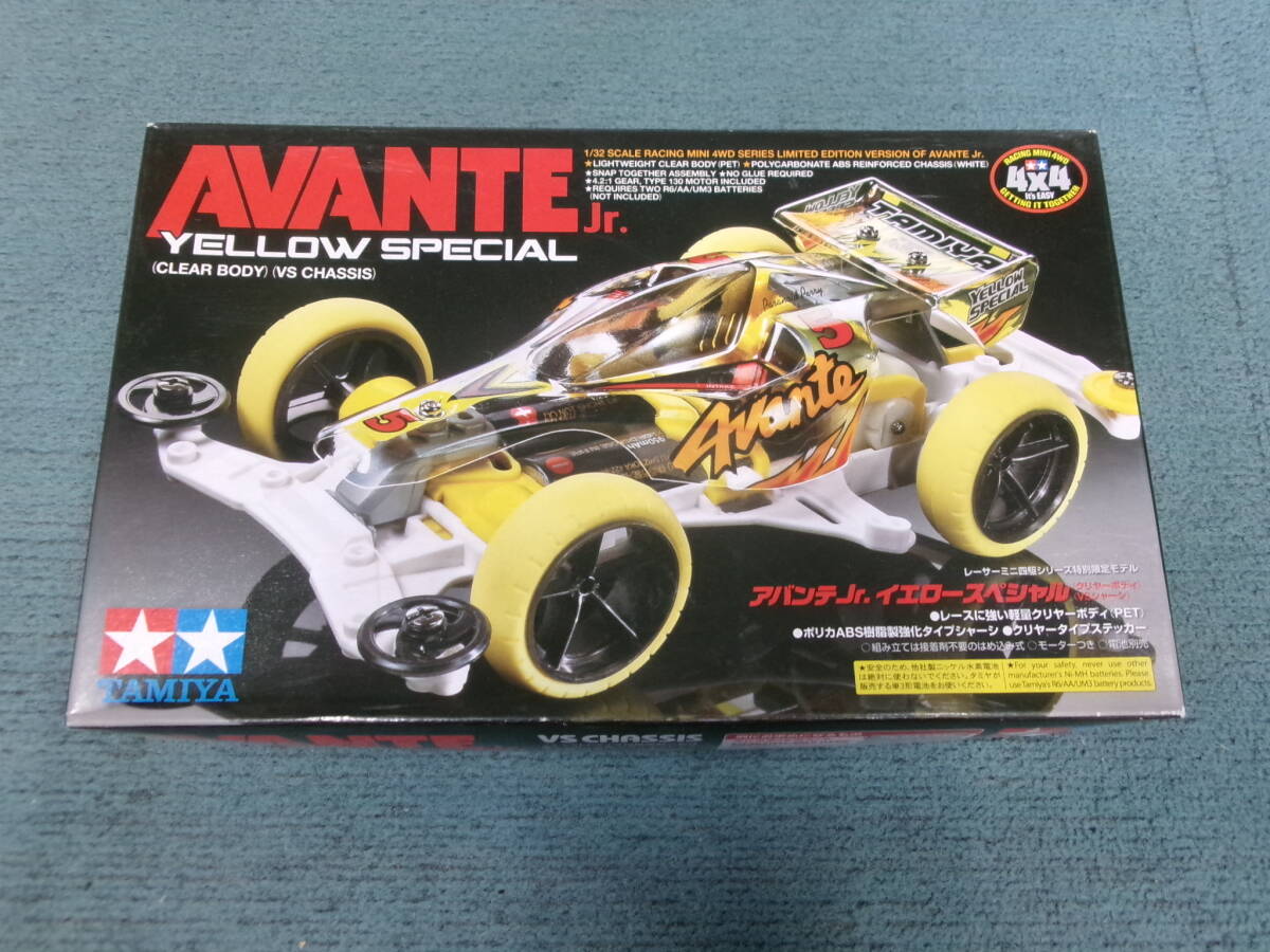 ミニ四駆 アバンテJr. イエロースペシャル 95060 未組立 未使用品 タミヤ拍卖