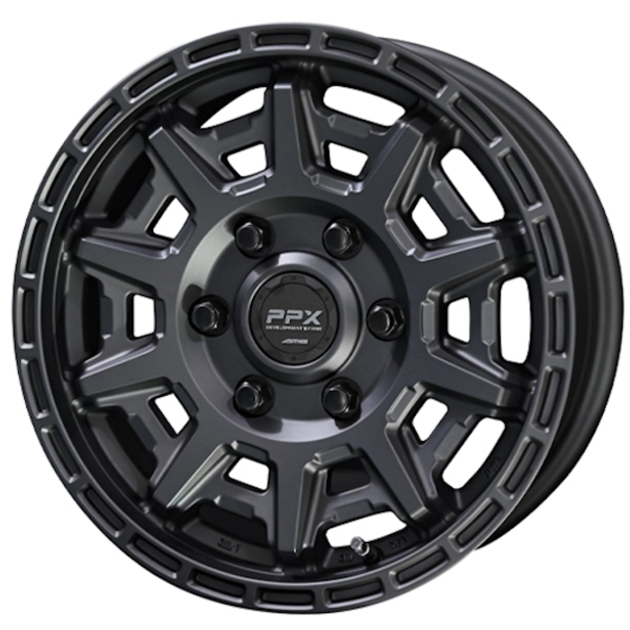 BRIDGESTONE BLIZZAK VRX3 205/65R16 95Q PPX D10X マットダークガンメタリック 16インチ 6.5J+38 6H-139.7 スタッドレス 4本セット拍卖