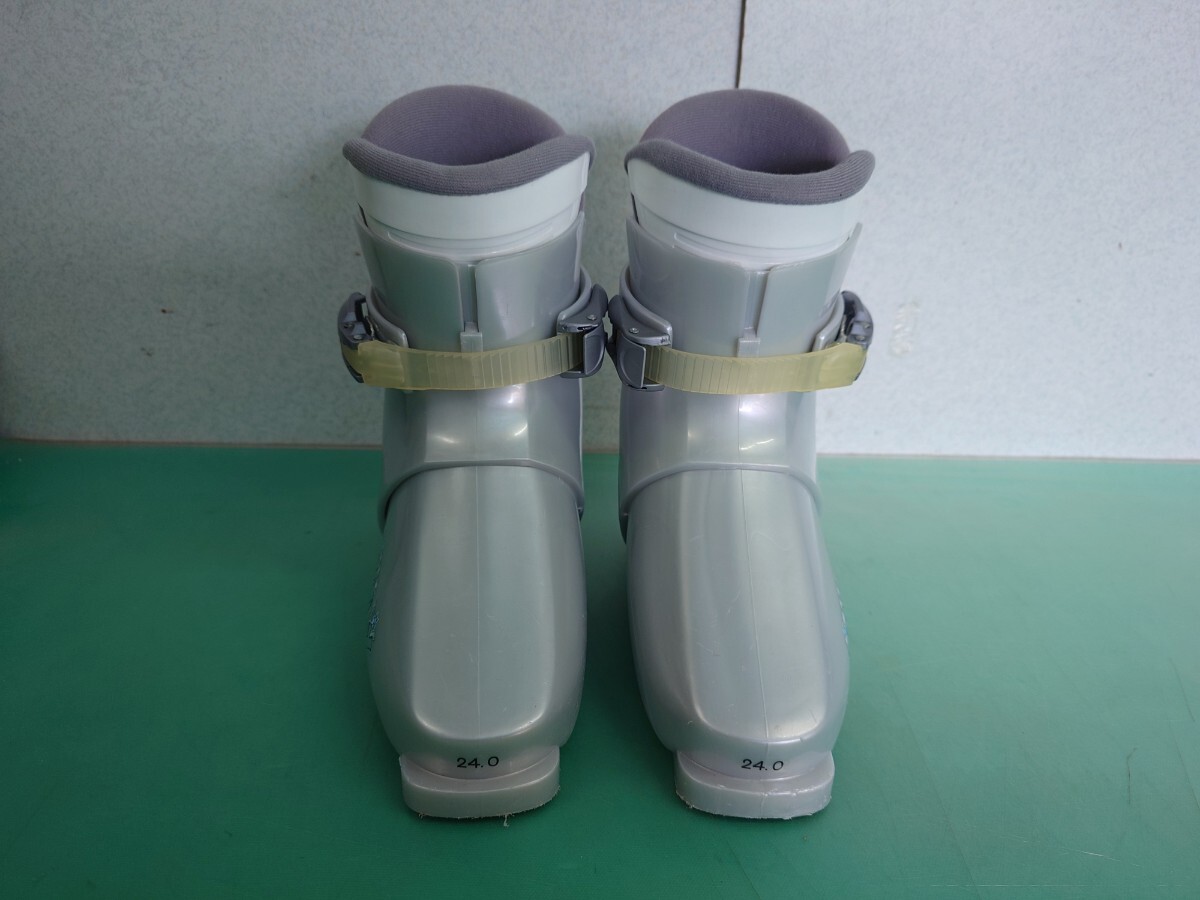 ● 28) BIGHORN ビッグホーン LIVELY スキー ブーツ 275mm 24cm スキー靴 ライトグレー レディース/ジュニア 中古 ①拍卖