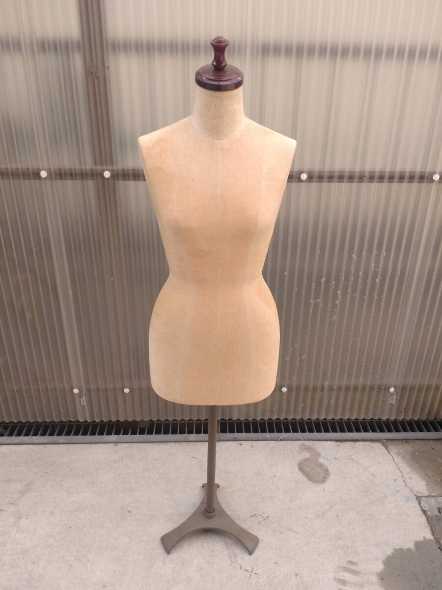 11397-01★Kiiya TOKYO 東京キイヤ トルソー マネキン レディース 女性 上半身 ボディ 人形 高さ調整 現状品★拍卖