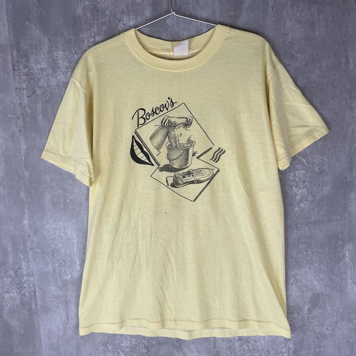 【80's 】USA製 THUNDERBIRD SPORTSWEAR アート約M Tシャツ ビンテージ シングルステッチ 半袖 アメリカ製拍卖