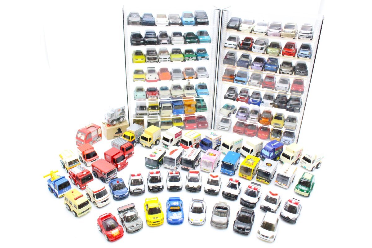 【ト石】 タカラ チョロQ CHOROQ 大量まとめ 交通機動隊/バス/トラック/スポーツカー など コレクションケース付き EE092EWH73拍卖