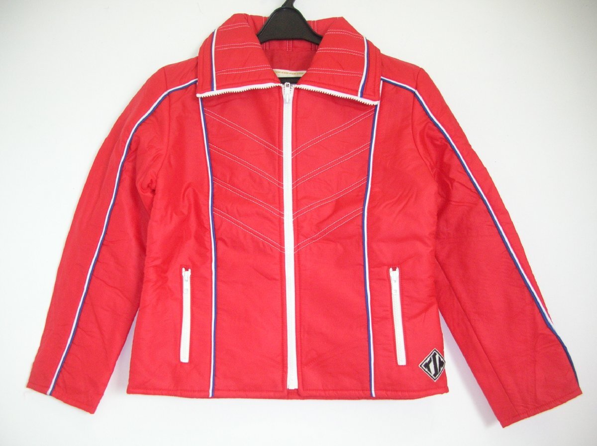 KSM【スキーウエア・ジャケット】★レディス9号(適応身長:150cm前後)★レッド拍卖