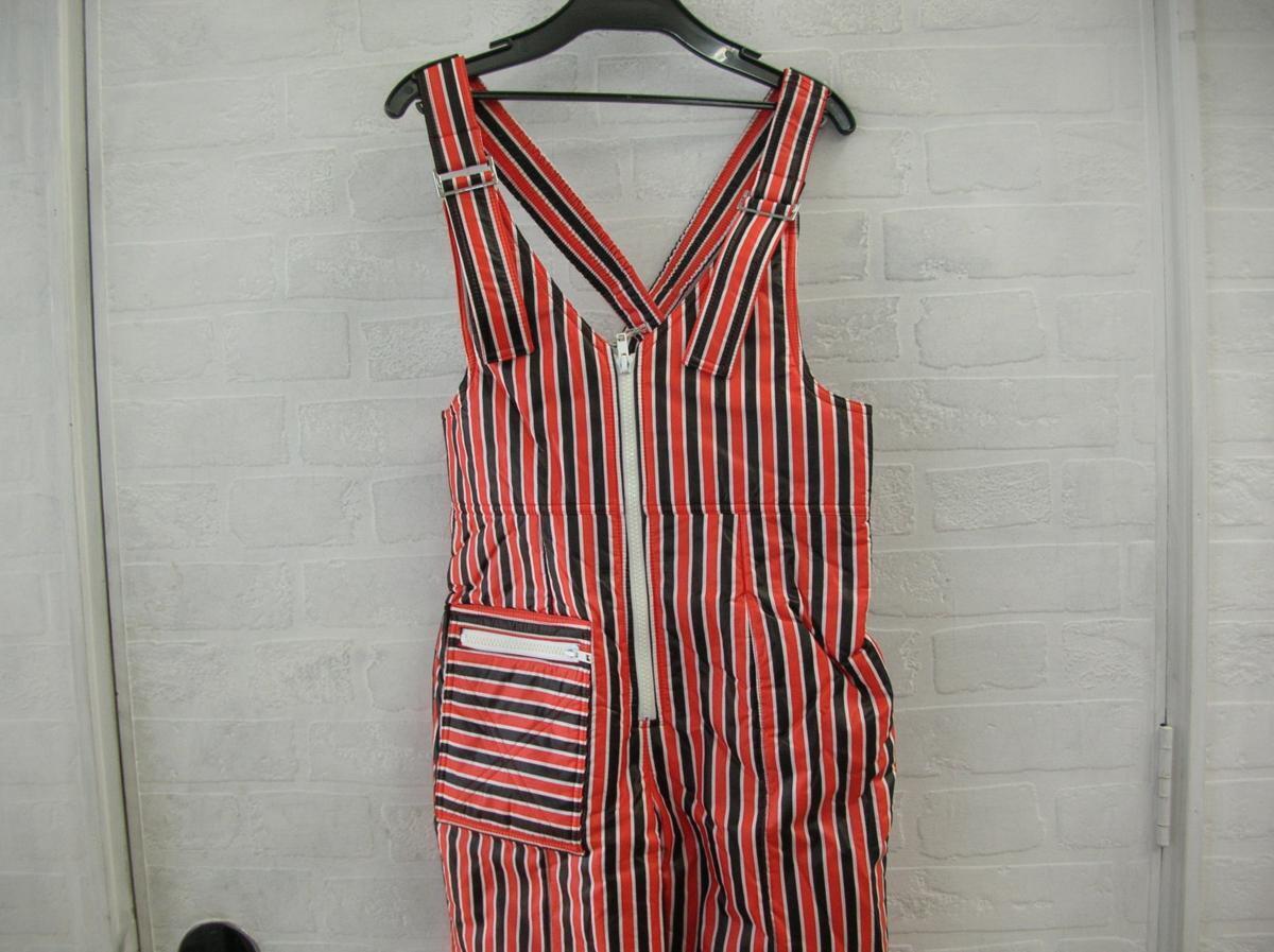 KSM【スキーウエア・パンツ】★レディス9サイズ(適応身長:150cm前後)★レッド×ホワイト×ブラック★拍卖