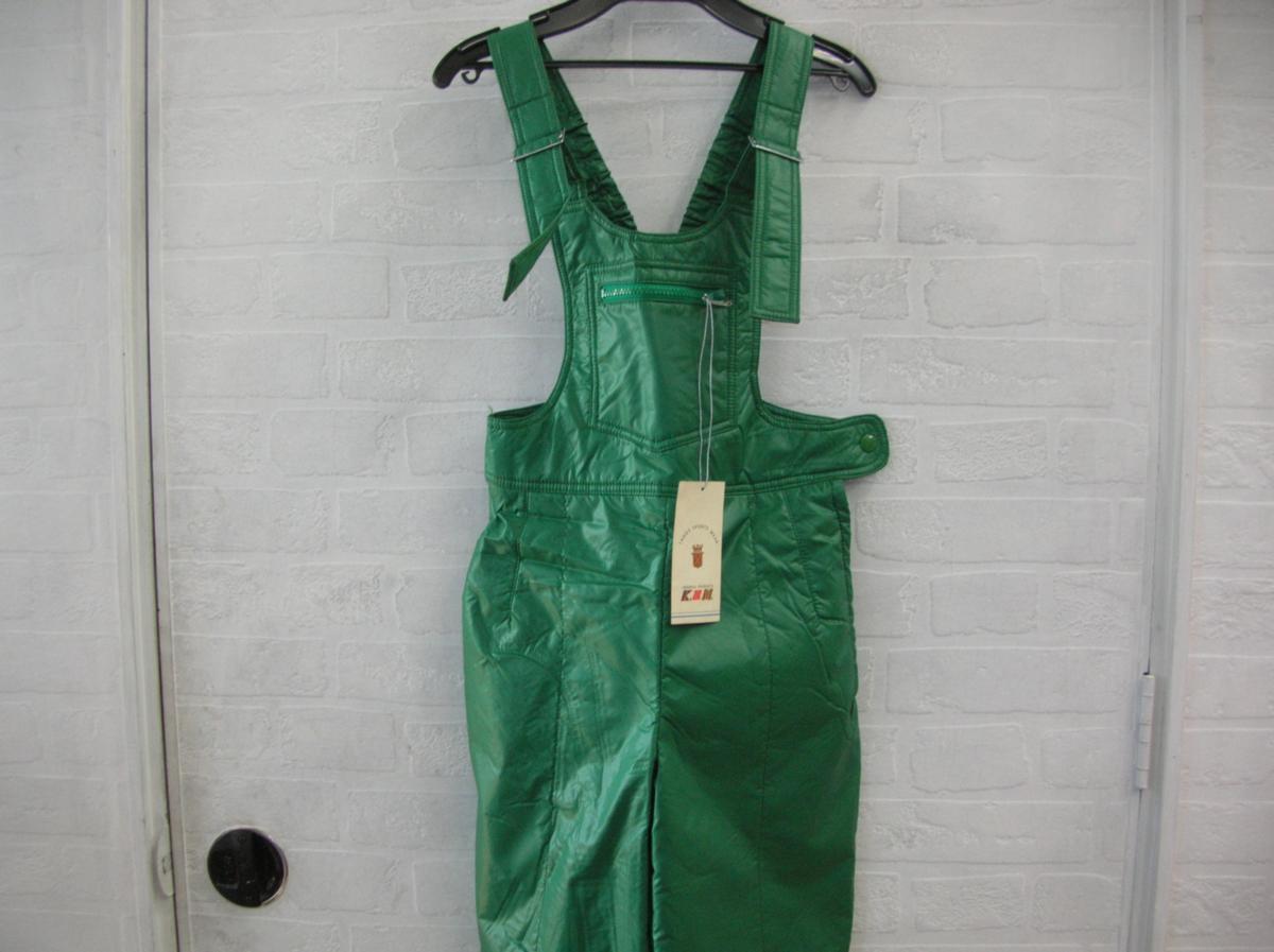 KSM【スキーウエア・パンツ】★レディス9号(適応身長:150cm前後)★グリーン拍卖