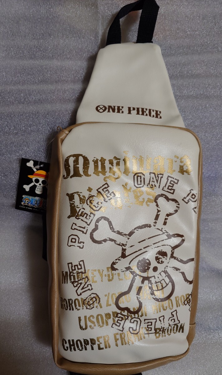 ワンピース ボディバッグ ホワイト系(ベージュ) ショルダーバッグ ONEPIECE拍卖