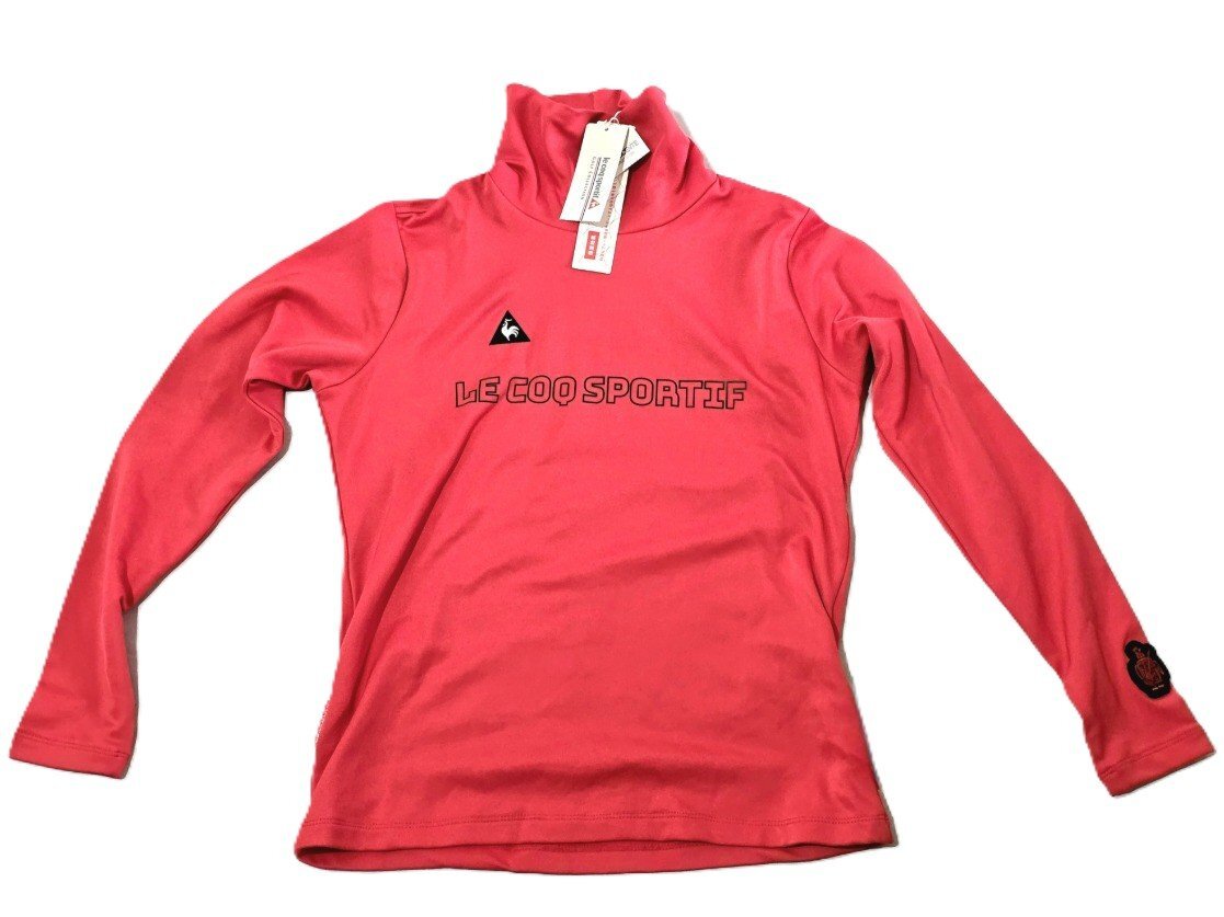 ★未使用★ LECOQ SPORTIF ルコックスポルティフ タートルネックシャツ Mサイズ レディース ゴルフウェア スポーツ 長袖 HMY拍卖