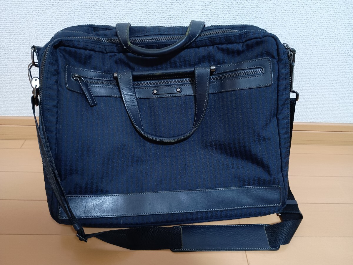 ポール・スミス Paul Smith ビジネスバッグ ショルダーバッグ ネイビー拍卖