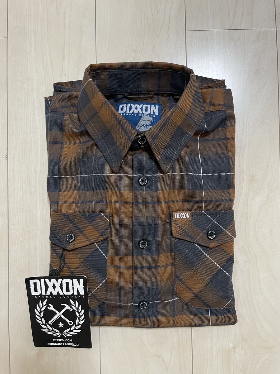 新品未使用 DIXXON FLANNEL チェック フランネルシャツ ライダー チカーノ 西海岸 ローライダー メキシカン LA Chicano サイズUS L拍卖