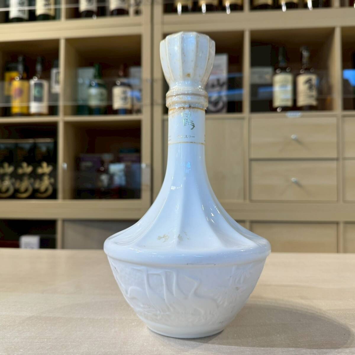 71415 NIKKA ニッカ 鶴 白陶器 750ml 43% 【福岡県内限定配送】拍卖