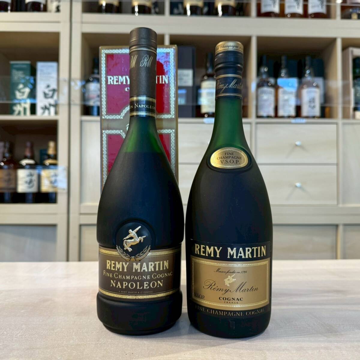 102297 REMY MARTIN レミーマルタン ナポレオン・VSOP 2本セット 700ml コニャックブランデー拍卖